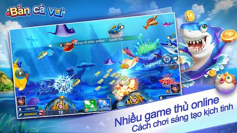 Bắn cá vui 33Win: Game săn cá đổi thưởng hot hiện nay 2 Điểm hấp dẫn của bắn cá vui